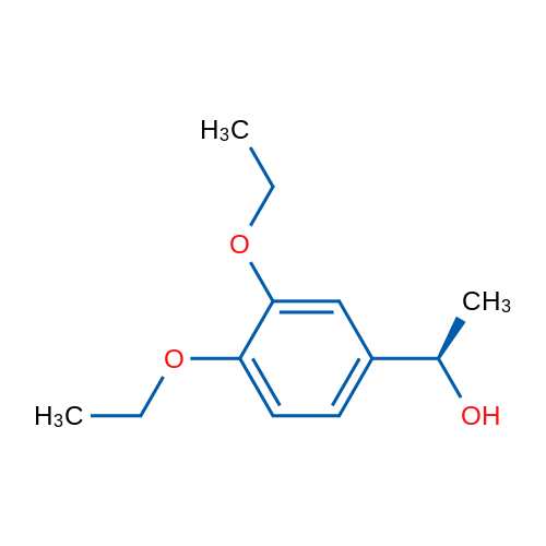 (1R)-1-(3,4-Diethoxyphenyl)ethan-1-ol 1g