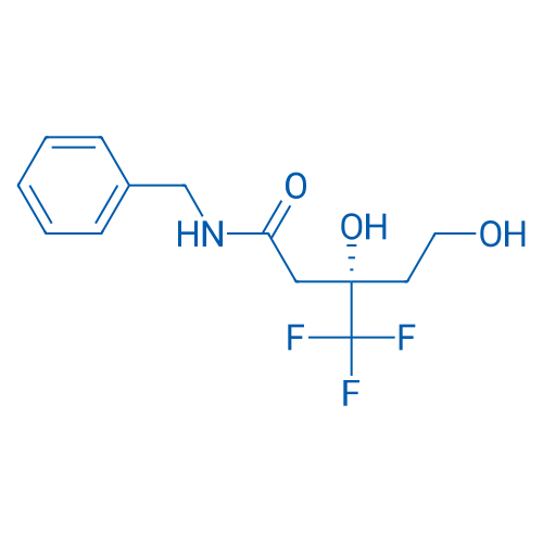(3S)-N-Benzyl-3,5-dihydroxy-3-(trifluoromethyl)pentanamide 1g