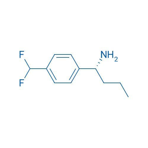 (R)-1-(4-(Difluoromethyl)phenyl)butan-1-amine 250mg
