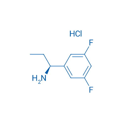 (S)-1-(3,5-Difluorophenyl)propan-1-amine hydrochloride 250mg