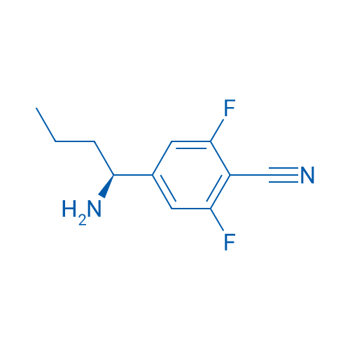 4-((1S)-1-AMINOBUTYL)-2,6-DIFLUOROBENZENECARBONITRILE 1g