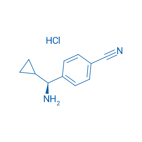 (S)-4-(Amino(cyclopropyl)methyl)benzonitrile hydrochloride 1g