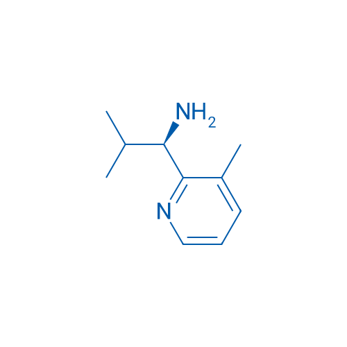 (1R)-2-methyl-1-(3-methyl(2-pyridyl))propylamine 250mg