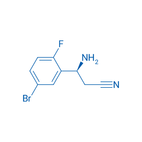 (3S)-3-AMINO-3-(5-BROMO-2-FLUOROPHENYL)PROPANENITRILE 1g