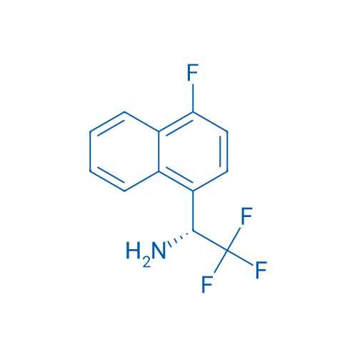 (R)-2,2,2-trifluoro-1-(4-fluoro-naphthalen-1-yl)-ethylamine 250mg