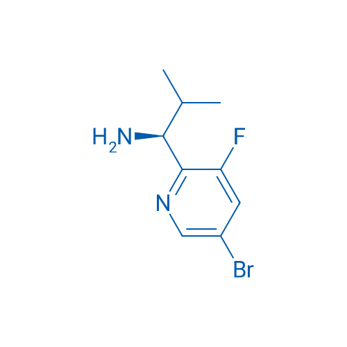(1S)-1-(5-bromo-3-fluoro(2-pyridyl))-2-methylpropylamine 1g