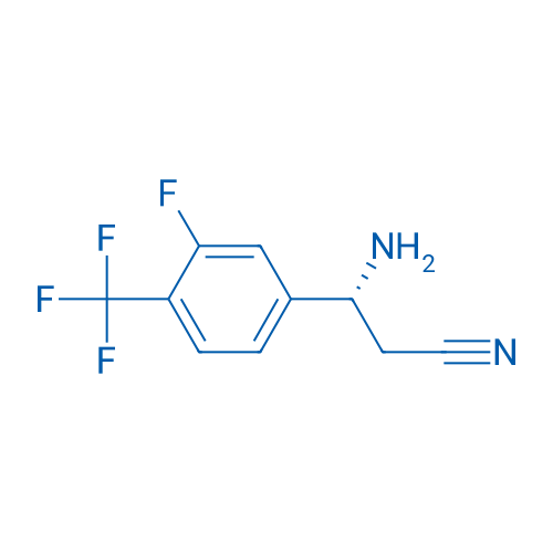 (3R)-3-AMINO-3-[3-FLUORO-4-(TRIFLUOROMETHYL)PHENYL]PROPANENITRILE 1g