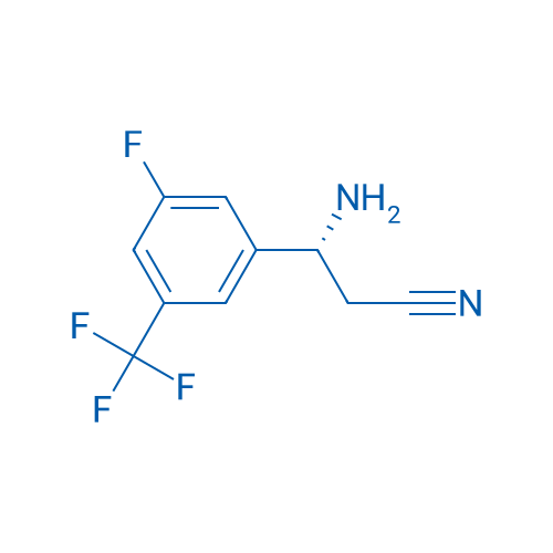 (3R)-3-AMINO-3-[5-FLUORO-3-(TRIFLUOROMETHYL)PHENYL]PROPANENITRILE 1g