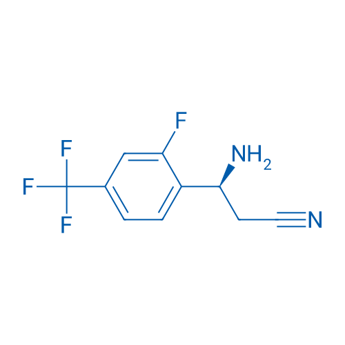 (3S)-3-AMINO-3-[2-FLUORO-4-(TRIFLUOROMETHYL)PHENYL]PROPANENITRILE 1g