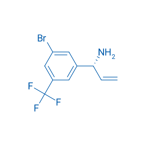 (1R)-1-[5-BROMO-3-(TRIFLUOROMETHYL)PHENYL]PROP-2-ENYLAMINE 250mg