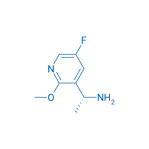 (R)-1-(5-fluoro-2-methoxypyridin-3-yl)ethan-1-amine 250mg
