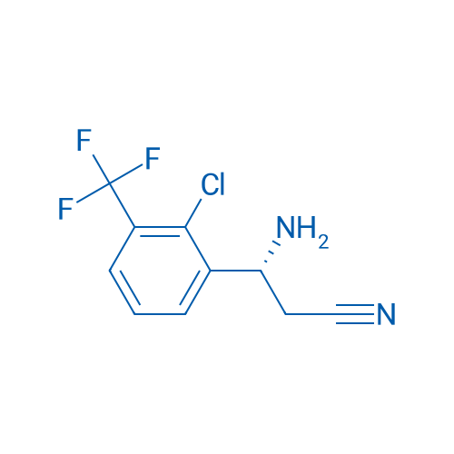 (3R)-3-AMINO-3-[2-CHLORO-3-(TRIFLUOROMETHYL)PHENYL]PROPANENITRILE 1g