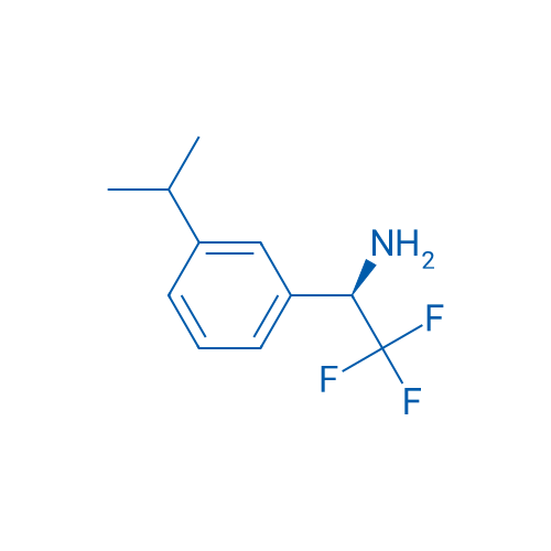 (R)-2,2,2-trifluoro-1-(3-isopropyl-phenyl)-ethylamine 250mg