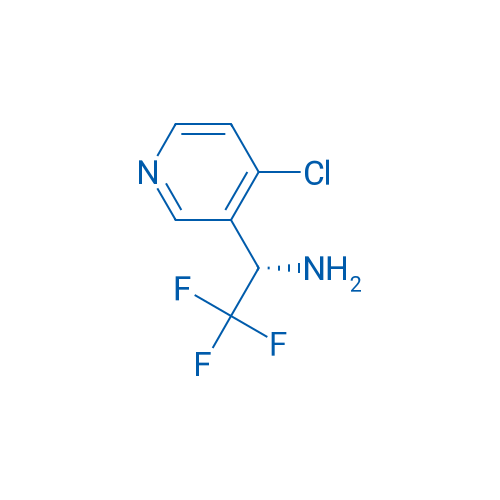(S)-1-(4-CHLOROPYRIDIN-3-YL)-2,2,2-TRIFLUOROETHAN-1-AMINE 250mg