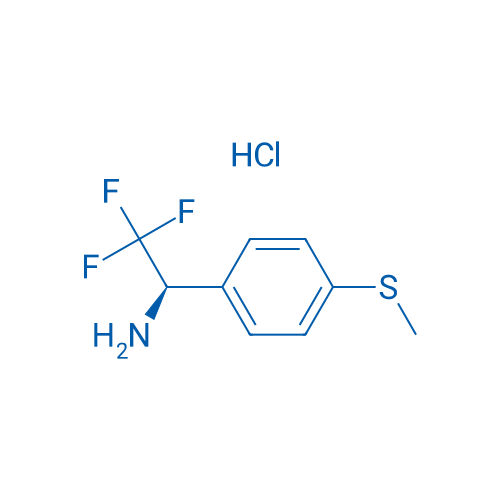 (R)-2,2,2-Trifluoro-1-(4-(methylthio)phenyl)ethanamine hydrochloride 250mg