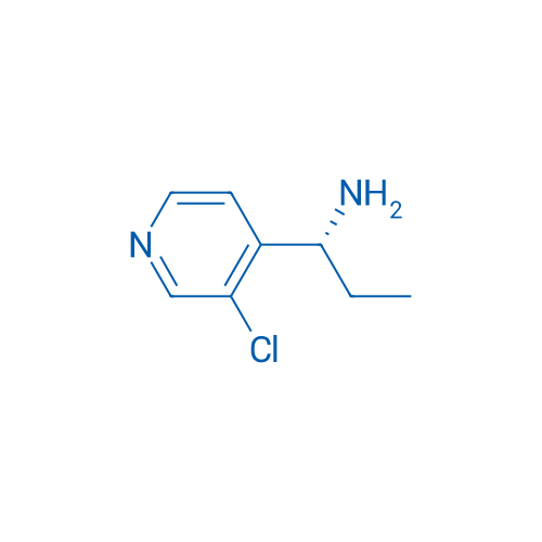 (1R)-1-(3-chloro(4-pyridyl))propylamine 250mg