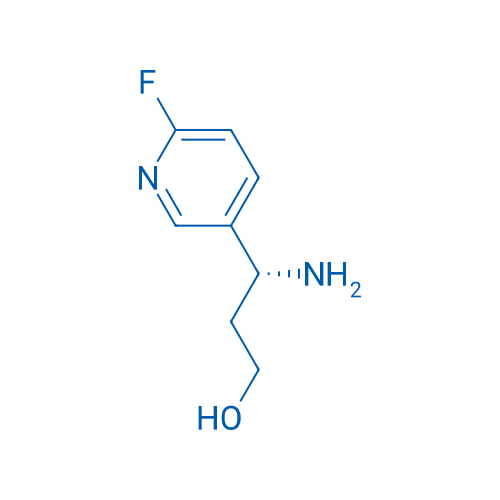 (3R)-3-amino-3-(6-fluoro(3-pyridyl))propan-1-ol 1g