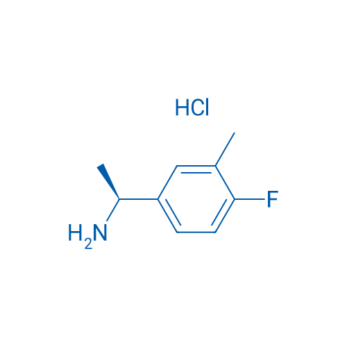 (S)-1-(4-Fluoro-3-methylphenyl)ethanamine hydrochloride 250mg