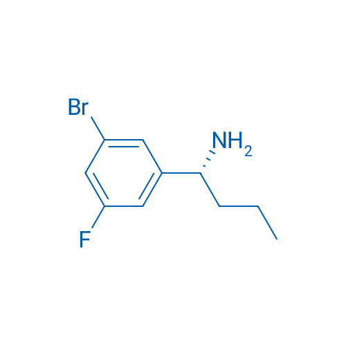 (R)-1-(3-bromo-5-fluorophenyl)butan-1-amine 250mg