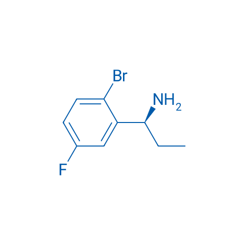 (S)-1-(2-BROMO-5-FLUOROPHENYL)PROPAN-1-AMINE 250mg