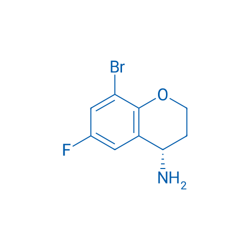 (S)-8-Bromo-6-fluorochroman-4-amine 250mg