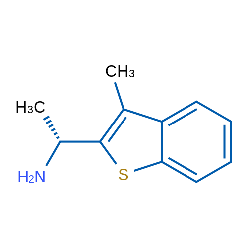 (1R)-1-(3-Methyl-1-benzothiophen-2-yl)ethan-1-amine 1g