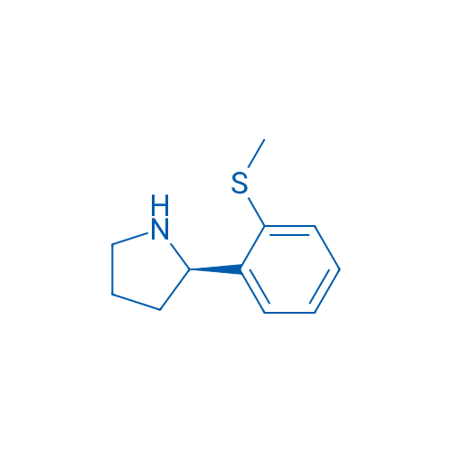 (R)-2-(2-(Methylthio)phenyl)pyrrolidine 50mg