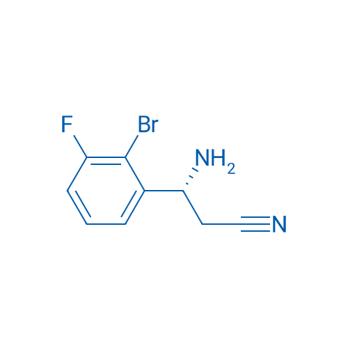 (3R)-3-AMINO-3-(2-BROMO-3-FLUOROPHENYL)PROPANENITRILE 1g