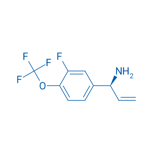 (1S)-1-[3-FLUORO-4-(TRIFLUOROMETHOXY)PHENYL]PROP-2-ENYLAMINE 250mg