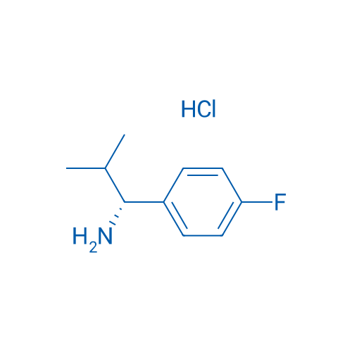 (R)-1-(4-Fluorophenyl)-2-methylpropan-1-amine hydrochloride 250mg