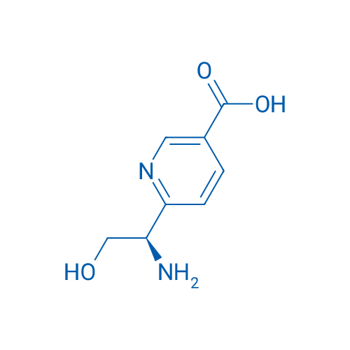 6-((1R)-1-amino-2-hydroxyethyl)pyridine-3-carboxylic acid 1g