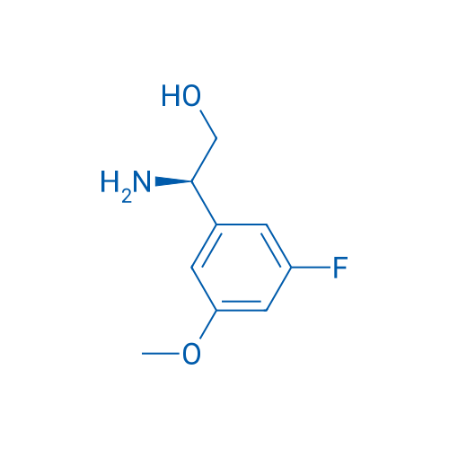 (R)-2-Amino-2-(3-fluoro-5-methoxyphenyl)ethan-1-ol 250mg