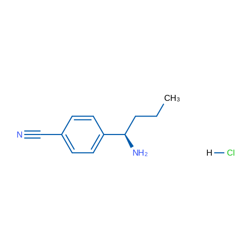 (R)-4-(1-Aminobutyl)benzonitrile hydrochloride 1g