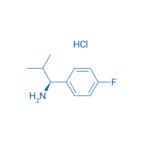 (S)-1-(4-Fluorophenyl)-2-methylpropan-1-amine hydrochloride 250mg
