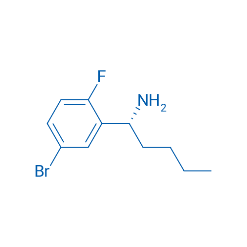(R)-1-(5-BROMO-2-FLUOROPHENYL)PENTAN-1-AMINE 1g