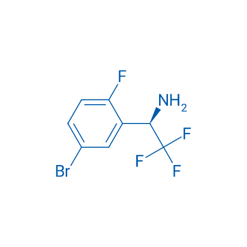 (R)-1-(5-bromo-2-fluorophenyl)-2,2,2-trifluoroethan-1-amine 250mg