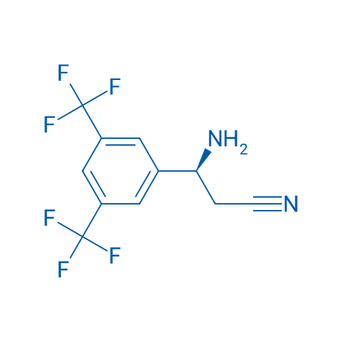 (3S)-3-AMINO-3-[3,5-BIS(TRIFLUOROMETHYL)PHENYL]PROPANENITRILE 250mg