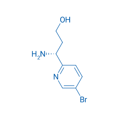 (3R)-3-amino-3-(5-bromo(2-pyridyl))propan-1-ol 1g