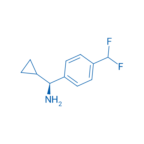 (S)-cyclopropyl(4-(difluoromethyl)phenyl)methanamine 1g