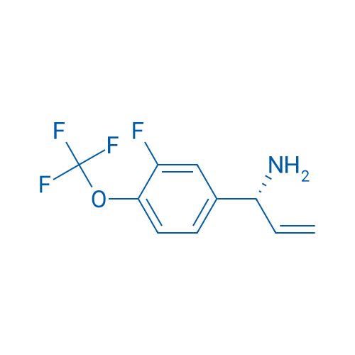 (1R)-1-[3-FLUORO-4-(TRIFLUOROMETHOXY)PHENYL]PROP-2-ENYLAMINE 250mg