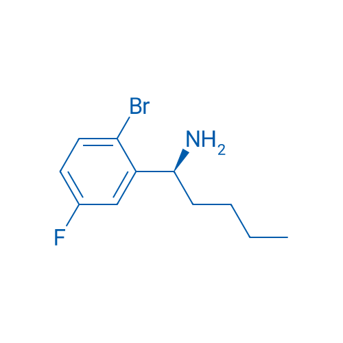 (S)-1-(2-BROMO-5-FLUOROPHENYL)PENTAN-1-AMINE 250mg