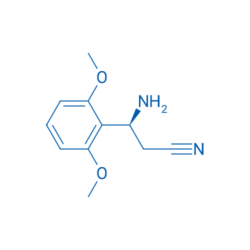 (3S)-3-AMINO-3-(2,6-DIMETHOXYPHENYL)PROPANENITRILE 1g