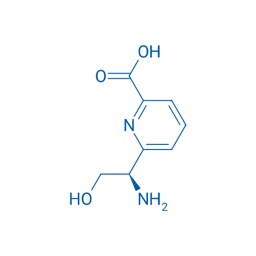 6-((1R)-1-amino-2-hydroxyethyl)pyridine-2-carboxylic acid 1g