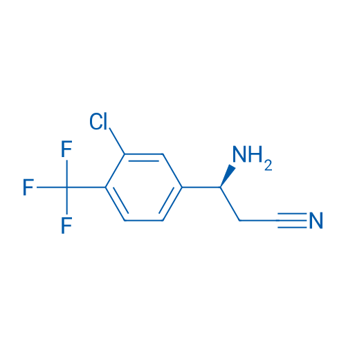 (3S)-3-AMINO-3-[3-CHLORO-4-(TRIFLUOROMETHYL)PHENYL]PROPANENITRILE 1g