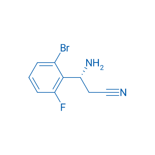 (3R)-3-AMINO-3-(2-BROMO-6-FLUOROPHENYL)PROPANENITRILE 1g