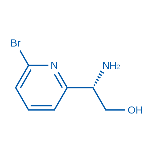 (S)-2-Amino-2-(6-bromopyridin-2-yl)ethanol 250mg