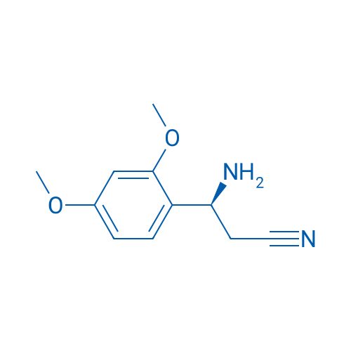 (3S)-3-AMINO-3-(2,4-DIMETHOXYPHENYL)PROPANENITRILE 1g