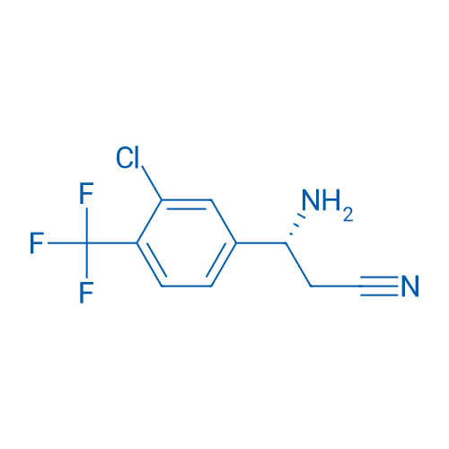 (3R)-3-AMINO-3-[3-CHLORO-4-(TRIFLUOROMETHYL)PHENYL]PROPANENITRILE 1g