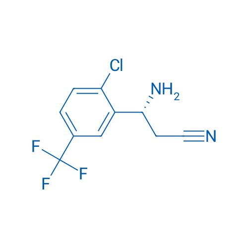 (3R)-3-AMINO-3-[2-CHLORO-5-(TRIFLUOROMETHYL)PHENYL]PROPANENITRILE 1g