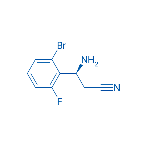 (3S)-3-AMINO-3-(2-BROMO-6-FLUOROPHENYL)PROPANENITRILE 1g